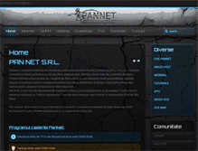 Tablet Screenshot of pannet.ro