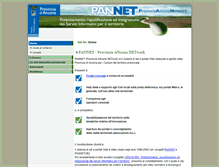 Tablet Screenshot of pannet.it